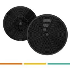 FC03 - Filtre à Charbon Compatible Hotte Aeg DVB5960HB - 2 Pièces