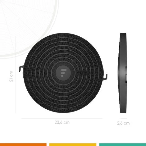 FC07 - Filtre à Charbon Compatible Hotte Aeg T211 9029793826 4 FC07 - Filtre à Charbon Compatible Hotte Aeg T211 9029793826 – Image 2