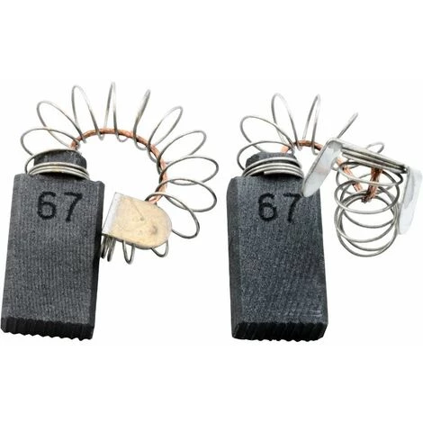 Balais De Charbon Pour AEG Ponceuse SB2E701 - 5x10x17mm 3 Balais De Charbon Pour AEG Ponceuse SB2E701 - 5x10x17mm