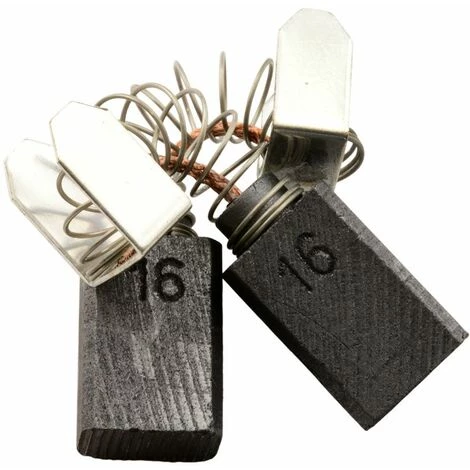 Balais De Charbon Pour AEG Scie HKE66 - 6,3x10x15mm 4 Balais De Charbon Pour AEG Scie HKE66 - 6,3x10x15mm – Image 2