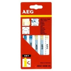 AEG Lames Scie Sauteuse T Assorties Par 5 Pour Scie Sauteuse A.e.g