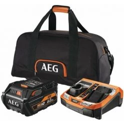 AEG - Pack Pro Lithium 6.0 Ah 18 V Avec Sac De Transport - SETL1860RHDBLK