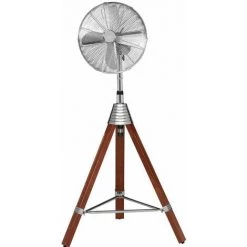 Ventilateur De Sol Climatiseur ALU Cool Ventilateur Réglable De Vent Trépied De Bois AEG VL 5688 S