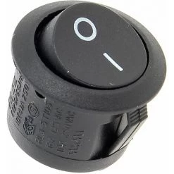 AEG Interrupteur 2 Cosses Noir Pour Centrale Vapeur A.e.g