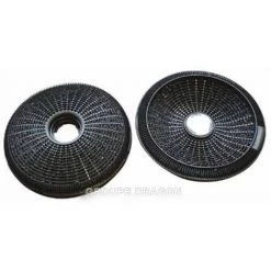 FILTRES CHARBON X2 190MM POUR HOTTE ARTHUR MARTIN - ELECTROLUX - AEG - FAURE