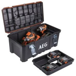 Caisse De Rangement AEG 66.2x 33.4x 29cm - AEG26TB - Noir Et Orange -AEG Soldes 17807868 3
