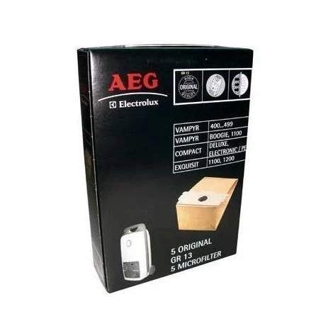 AEG GR13 SACHET DE SACS ASPIRATEUR POUR ASPIRATEUR A.E.G 3 AEG GR13 SACHET DE SACS ASPIRATEUR POUR ASPIRATEUR A.E.G