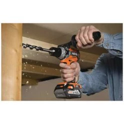 Perceuse à Percussion AEG Brushless 18V - 2 Batteries 4.0Ah - 1 Chargeur BSB18C2BL-402C - Noir Et Orange 9 Perceuse à Percussion AEG Brushless 18V - 2 Batteries 4.0Ah - 1 Chargeur BSB18C2BL-402C - Noir Et Orange -AEG Soldes 26298202 3