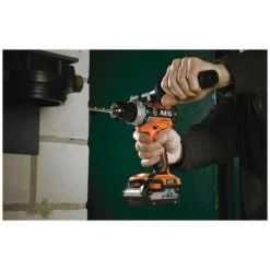 Perceuse à Percussion AEG Brushless 18V - 2 Batteries 4.0Ah - 1 Chargeur BSB18C2BL-402C - Noir Et Orange 11 Perceuse à Percussion AEG Brushless 18V - 2 Batteries 4.0Ah - 1 Chargeur BSB18C2BL-402C - Noir Et Orange -AEG Soldes 26298202 5
