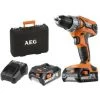 Perceuse Visseuse AEG 18V - 2 Batteries 2,0Ah - 1 Chargeur - BS18G3-202C -AEG Soldes 26469895 1