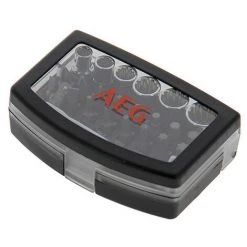 Mini Coffret Clé à Cliquet Réversible + Accessoires - 24 Pièces - AEG -AEG Soldes 27944685 4