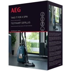 Kit Performance & Entretien VX9 (4 Sacs D'aspirateur, 1 Filtre Moteur, 1 Filtre Hygiénique Lavable) Pour Aspirateurs AEG