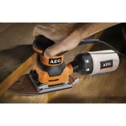 Ponceuse Vibrante électrique AEG 260W 254mm FDS 140 -AEG Soldes 4502775 3