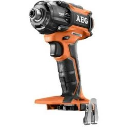 AEG Soldes 15 Visseuse à Chocs Oléopneumatique Brushless AEG 18V Li-ion Sans Batterie Ni Chargeur BSS 18OP-0