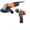 Pack AEG Meuleuse électrique 800W - WS8-125SK - Perceuse à Percussion AEG 12V Li-ion
