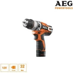 Pack AEG Meuleuse électrique 800W - WS8-125SK - Perceuse à Percussion AEG 12V Li-ion -AEG Soldes 48541858 3