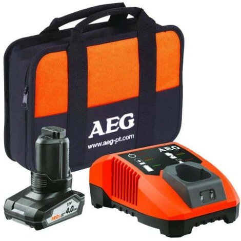Chargeur Rapide Multi-plateformes AEG 12V Li-ion - 1 Batterie 4.0Ah - SETL1240BLK 3 Chargeur Rapide Multi-plateformes AEG 12V Li-ion - 1 Batterie 4.0Ah - SETL1240BLK