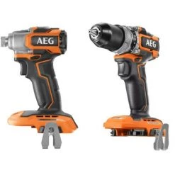 Pack AEG Perceuse à Percussion - Visseuse à Choc - 18 V - Subcompact - Brushless