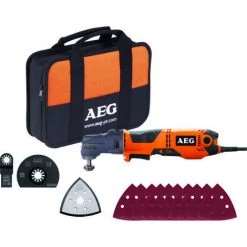Outil Multi Fonction Filaire 330w Aeg "multitool"+accessoire