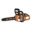 AEG 4935471337 ACS18B30 Tronçonneuse Sans Fil Avec Frein à Chaîne, Poignée Latérale AVS, Système De Lubrification Automatique, Longueur 30 Cm