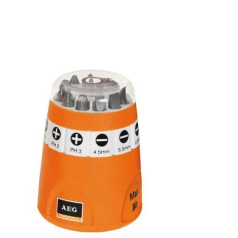 Coffret 10 Embouts De Vissage AEG 25mm 4932399493 3 Coffret 10 Embouts De Vissage AEG 25mm 4932399493