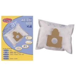 SACHET DE SACS FIBRE PURE AEG TOP530 POUR PETIT ELECTROMENAGER A.E.G - 35600012